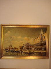 Tablou reproducere pictor celebru italian Canaletto foto