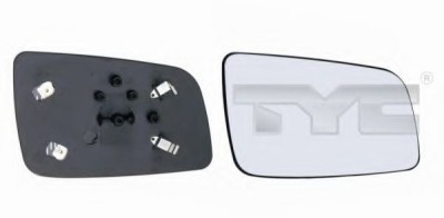 Sticla oglinda, oglinda retrovizoare exterioara OPEL ASTRA G Cabriolet (F67) (2001 - 2005) TYC 325-0015-1 foto