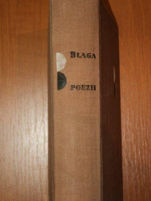 POEZII de LUCIAN BLAGA , 1967 foto