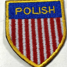 WW2 Ecuson German SS Waffen Polish Freiwilligen