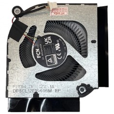 Cooler placa video Laptop Gaming, Acer, Nitro 5 AN517-42, DFSCL12E16486M-FPDH, DC280010VF0, DFSCL12E16486M-FPMH, DC280010XF0, 12V, 1A, GPU