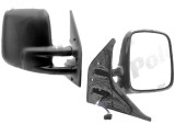 Oglinda exterioara VW Transporter (T4)/Caravelle/Multivan 07.1990-03.2003 Partea Dreapta Crom Convex Electrica Cu Incalzire, carcasa neagra, 5 pini,