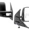 Oglinda exterioara VW Transporter (T4)/Caravelle/Multivan 07.1990-03.2003 Partea Dreapta Crom Convex Electrica Cu Incalzire, carcasa neagra, 5 pini,