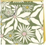 Punga cadou - Urban Bloom Matcha - Medium | Swan Mill Paper