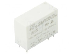 Releu Electromagnetic SPST-NO 24VDC 16A THT