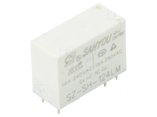 Releu Electromagnetic SPST-NO 24VDC 16A THT