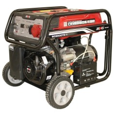 Generator de curent SENCI SC8000TE TOP putere maxima 7 kW 400V 4 kW 230V pornire electrica si roti