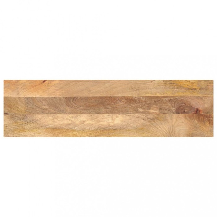 Blat masă, 100x40x3,8 cm, dreptunghiular, lemn masiv de mango