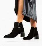 Cumpara ieftin Botine dama Mahdi Negre 2