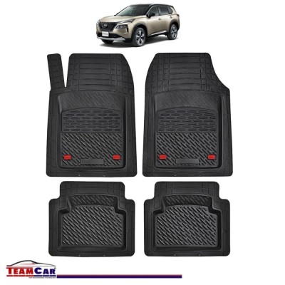 Covorase Auto TeamCar&amp;reg; Tip Tavita Compatibile Nissan X-Trail T33 (2022&amp;ndash;prezent) Negru Material Rezistent foto