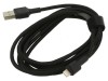 Cablu USB Lightning 2m Negru 2.4A, Green Cell