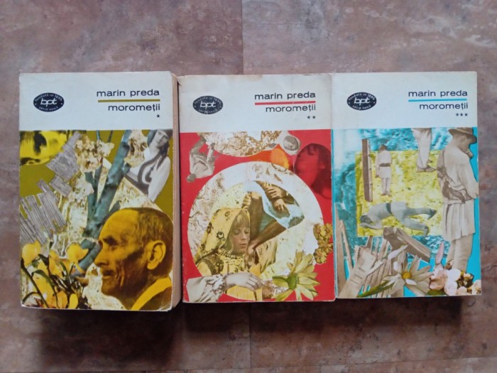 MOROMETII - MARIN PREDA, 3 Volume