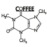 Decoratiune metalica de perete Krodesign Coffee KRO-1119, dimensiune 60 cm, negru, grosime 1.5 mm, VivaTechnix