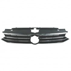 Grila radiator, masca fata Vw Passat (B8), 08.2014-, parte montare centrala, crom/negru/crom, 95D305-1, Aftermarket