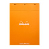 Cumpara ieftin Bloc notes A4 80 file capsat liniatura punctata Rhodia Bloc notes A4 80 file capsat linitura punctata Rhodia coperta portocalie