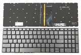 Tastatura laptop noua Lenovo Ideapad 320-15ABR 320-15ISK Gray US Backlit (without frame)