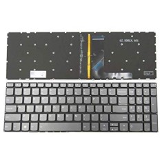 Tastatura laptop noua Lenovo Ideapad 320-15ABR 320-15ISK Gray US Backlit (without frame)