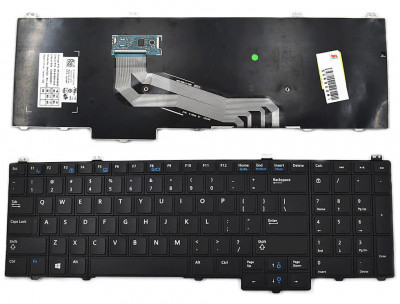 Tastatura laptop noua Dell latitude E5540 Black US foto