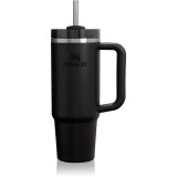 Stanley Quencher H2.O FlowState&trade; Tumbler pahar din oțel inoxidabil cu pai medium Black 2.0 890 ml