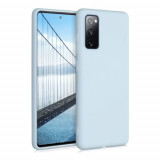 Husa pentru Samsung Galaxy S20 FE, Silicon, Albastru, 53604.200, Carcasa