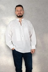Cămașă tradițională albă bărbați