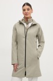 Jack Wolfskin geacă Wellsee femei, culoarea verde, de tranziție, A63896