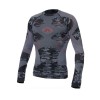Bluza termica Adrenaline Glacier, negru/gri, marime XL