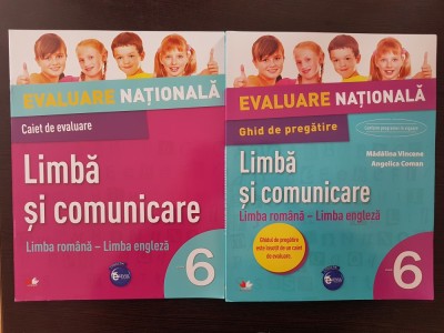 EVALUARE NATIONALA LIMBA COMUNICARE CLASA A VI-A LIMBA ROMANA - ENGLEZA Vincene foto