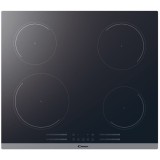 Plita, Candy, CI642CMBB, 8100 W, 4 zone de gatit, Control tactil, 9 nivele, Negru