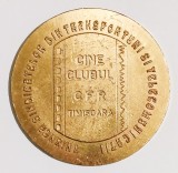 MEDALIE SECVENTA TIMISEANA CINECLUBUL CFR TIMISOARA UNIUNEA SINDICATELOR DIN TRANSPORTURI SI TELECOMUNICATII LOCUL 1