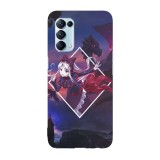 Husa compatibila cu Oppo A54 5G model Shalltear Bloodfallen Overlord, Silicon, TPU, Viceversa, Transparent, Carcasa