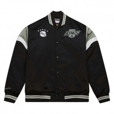 Los Angeles Kings geacă de bărbați NHL Heavyweight Satin Jacket - 3XL