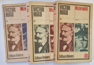 MIZERABILII de VICTOR HUGO , VOLUMELE I - III , 1985 foto