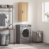vidaXL Dulap de perete, stejar sonoma, 34,5x34x90 cm, lemn prelucrat