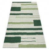 Covor COLOR 19676362 SISAL linii bej / z&ouml;ld, 140x200 cm, Dreptunghi