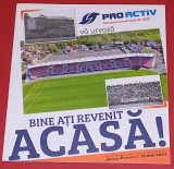 Revista Fotbal editata cu ocazia inaugurarii stadionului "Eugen Popescu" CHINDIA TARGOVISTE (19.05.2023)