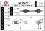 Planetara Citroen Berlingo 96-11; Xsara 97-05; Peugeot Partner 96-08, motor 1.9 TD, 2.0, montare Fata, Stanga, EAI-France