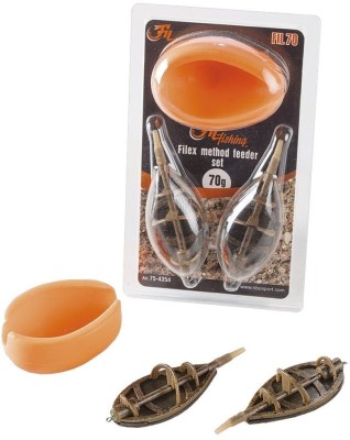 Set Momitoare Filfishing Filex Method Feeder Set 2+1, 90g, 2buc/pac foto
