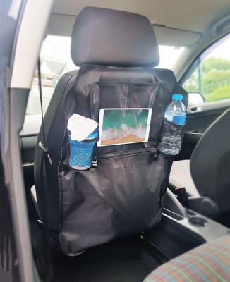 Organizator scaun auto pentru spatarul scaunului din fata, cu loc pentru IPAD AutoDrive ProParts foto