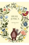 Ursul si pisica. Caiet de colorat 2