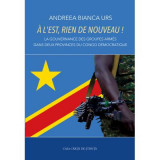 A l&rsquo;Est, rien de nouveau! La gouvernance des groupes armes dans deux provinces du Congo democratique - Andreea Bianca Urs