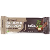Baton energizant BIO cu alune de padure si carob Iswari