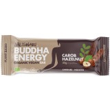 Baton energizant BIO Buddha cu alune de padure si carob Iswari