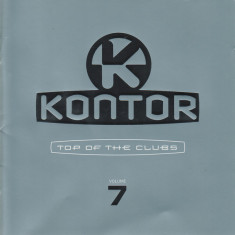 CD 2XCD Various ‎– Kontor - Top Of The Clubs Volume 7 Nou (SIGILAT) (M)