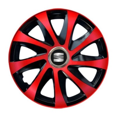 Set 4 capace roti Drift extra red R16 Pentru gama Seat foto