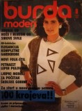 Burda revista moda vintage cu tipare anii 80