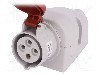 Conector alimentare AC, IEC 60309, IP44, 16A, 400V AC, 4 pini, PAWBOL - B.1035