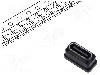 Conector USB C, versiune USB 3.2, verticala, GCT - USB4725-03-C-KIT