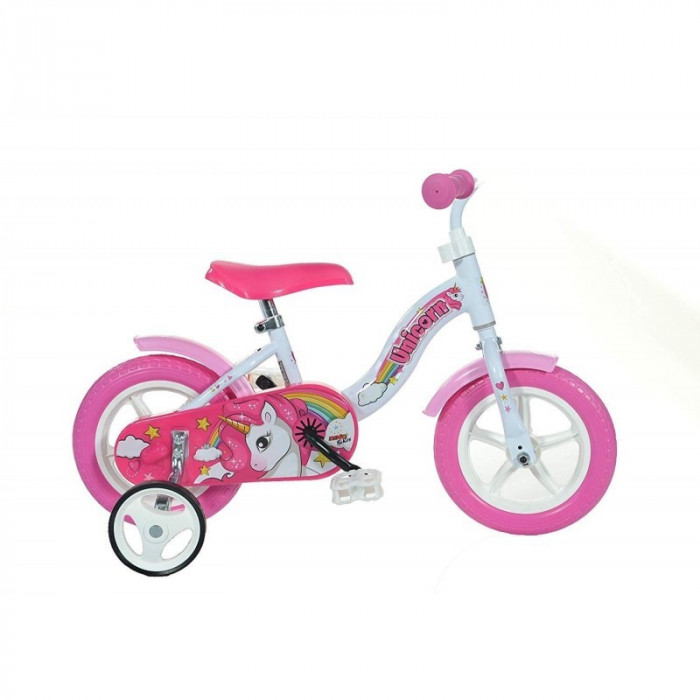 Bicicleta pentru copii Dino Bikes Unicorn, 10 inch