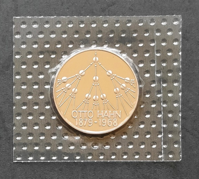5 DM &quot;Otto Hahn&quot; 1979, litera G, RFG - B 4332
